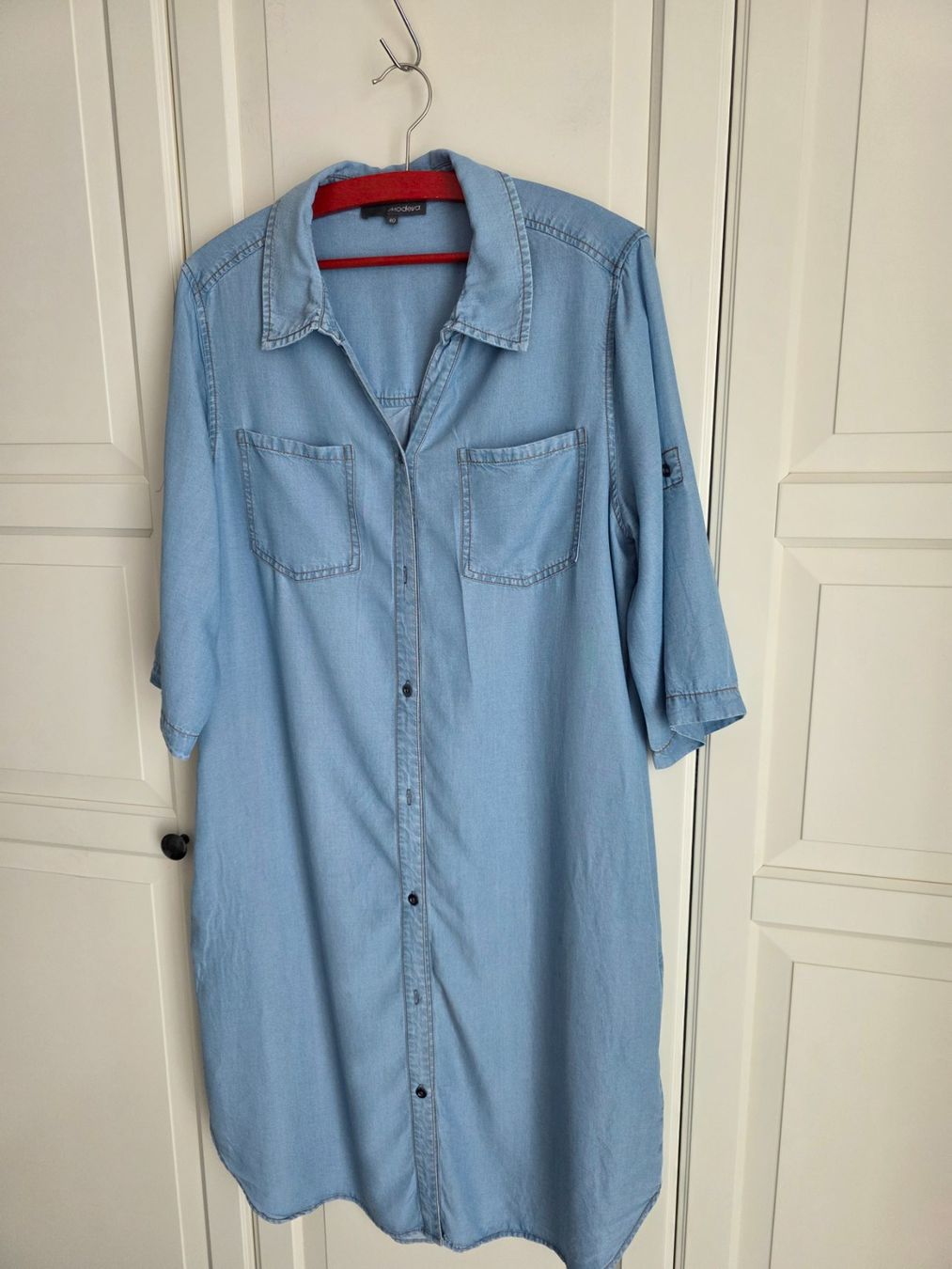 Robes: Modeva, Kleid, Tencel, Grösse 40 blau – D'occasion à Burgdorf par Liss