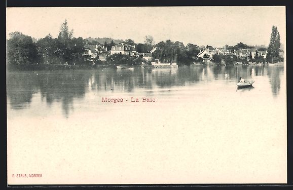 Cartes postales: AK Morges, La Baie – D'occasion à Berlin par bartko-reher