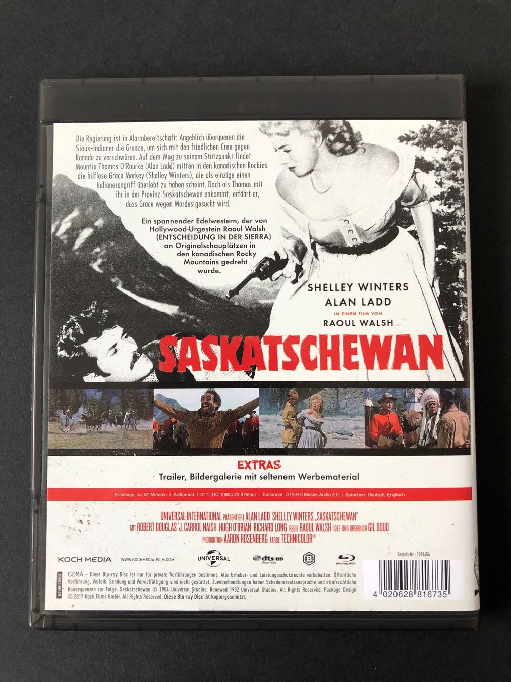 Tutti i DVDs: Saskatschewan (1954) - Bluray – Usato da Bern venduto da McFlurry_08 1