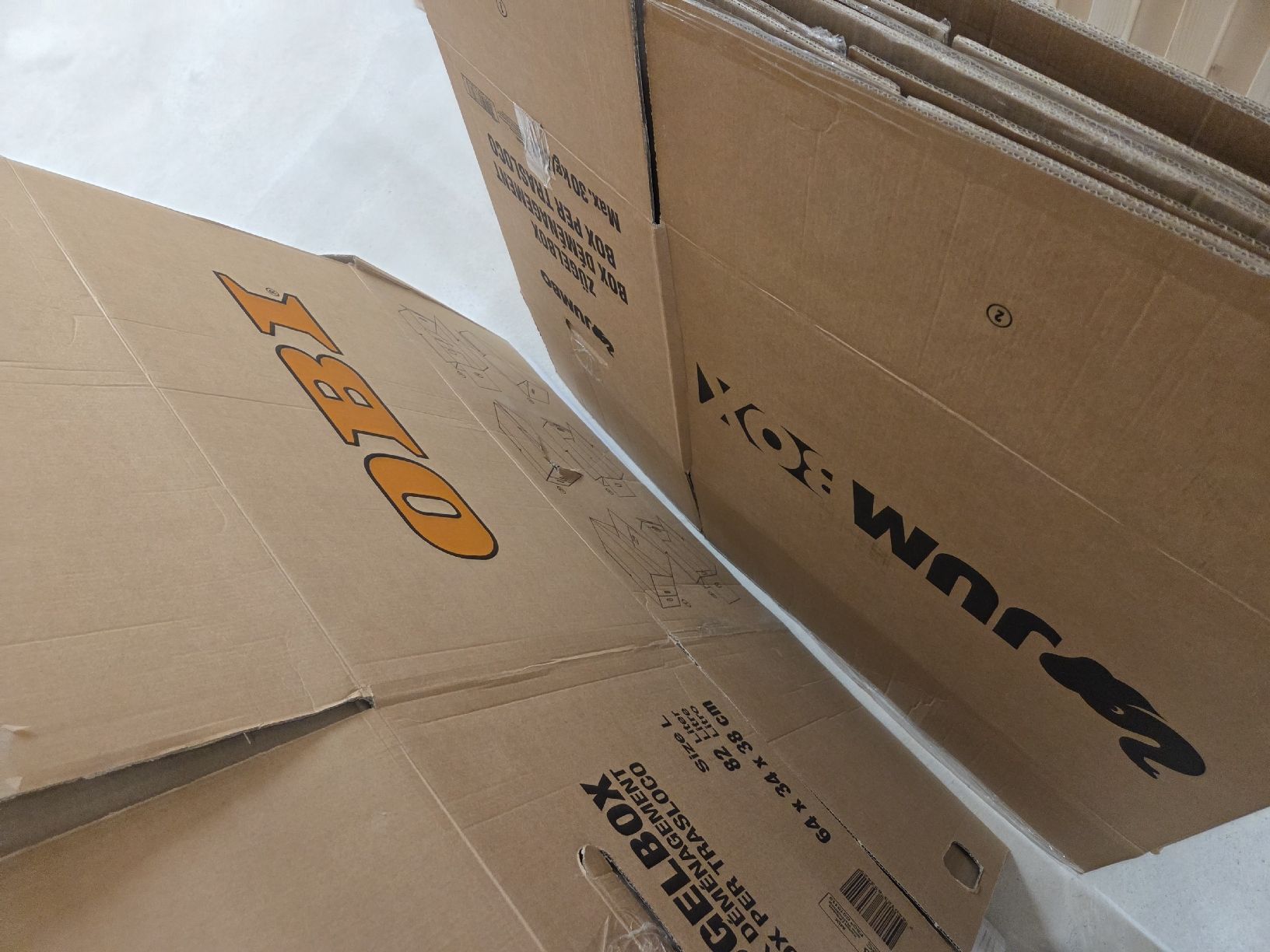 Cartoni: 15x Umzugskarton / Moving boxes foldable – Usato da Cham venduto da Hunninko 3