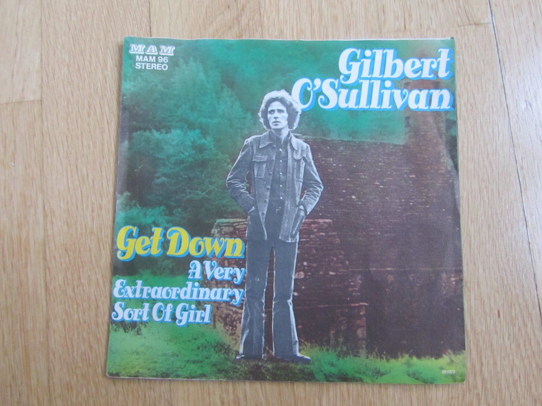Dischi in vinile: Gilbert O'Sullivan - Get Down Single Schallplatte, 1973 – Usato da Seengen venduto da mikelele