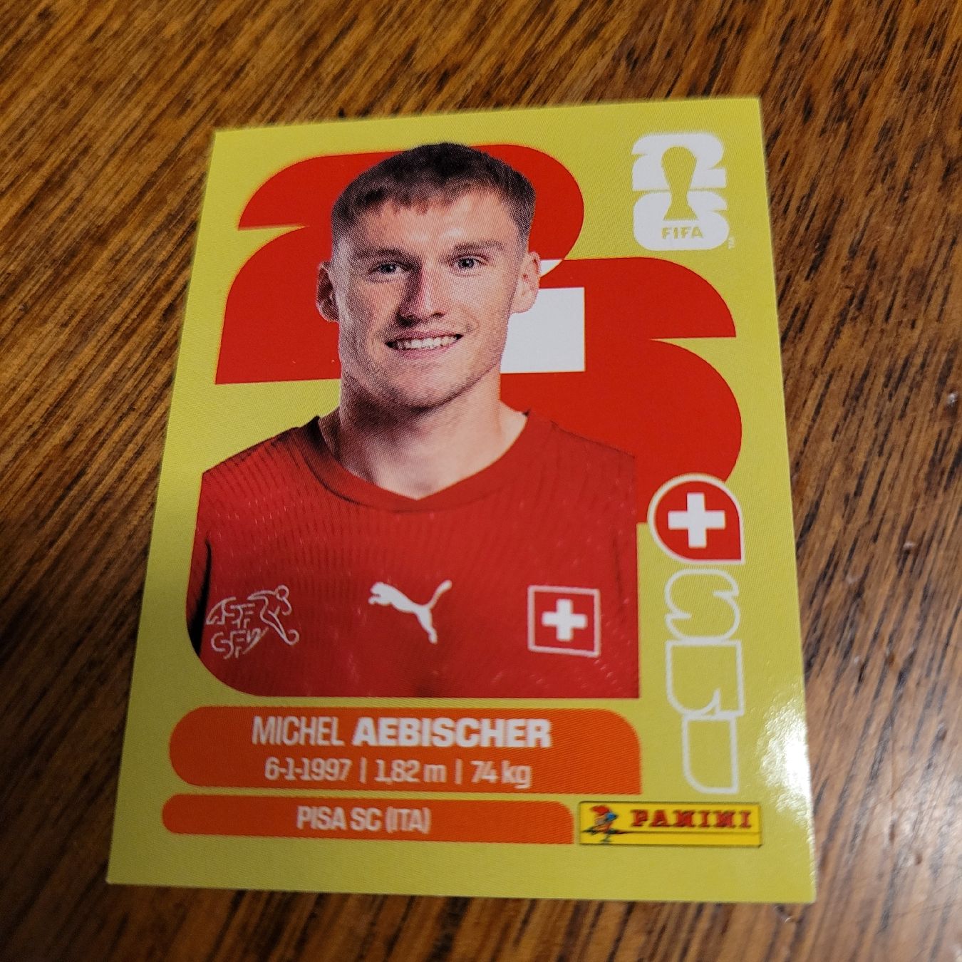 Panini Cartes à collectionner: Panini 26 AEBISCHER – Neuf (Voir description) à Winterthur par Flomal