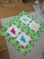 Patchwork-/ Krabbeldecke/Spieldecke/ NEU HANDMADE