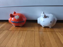 Sparschwein(e)  *zum einzeln kaufen* ! Sterne / Familientag