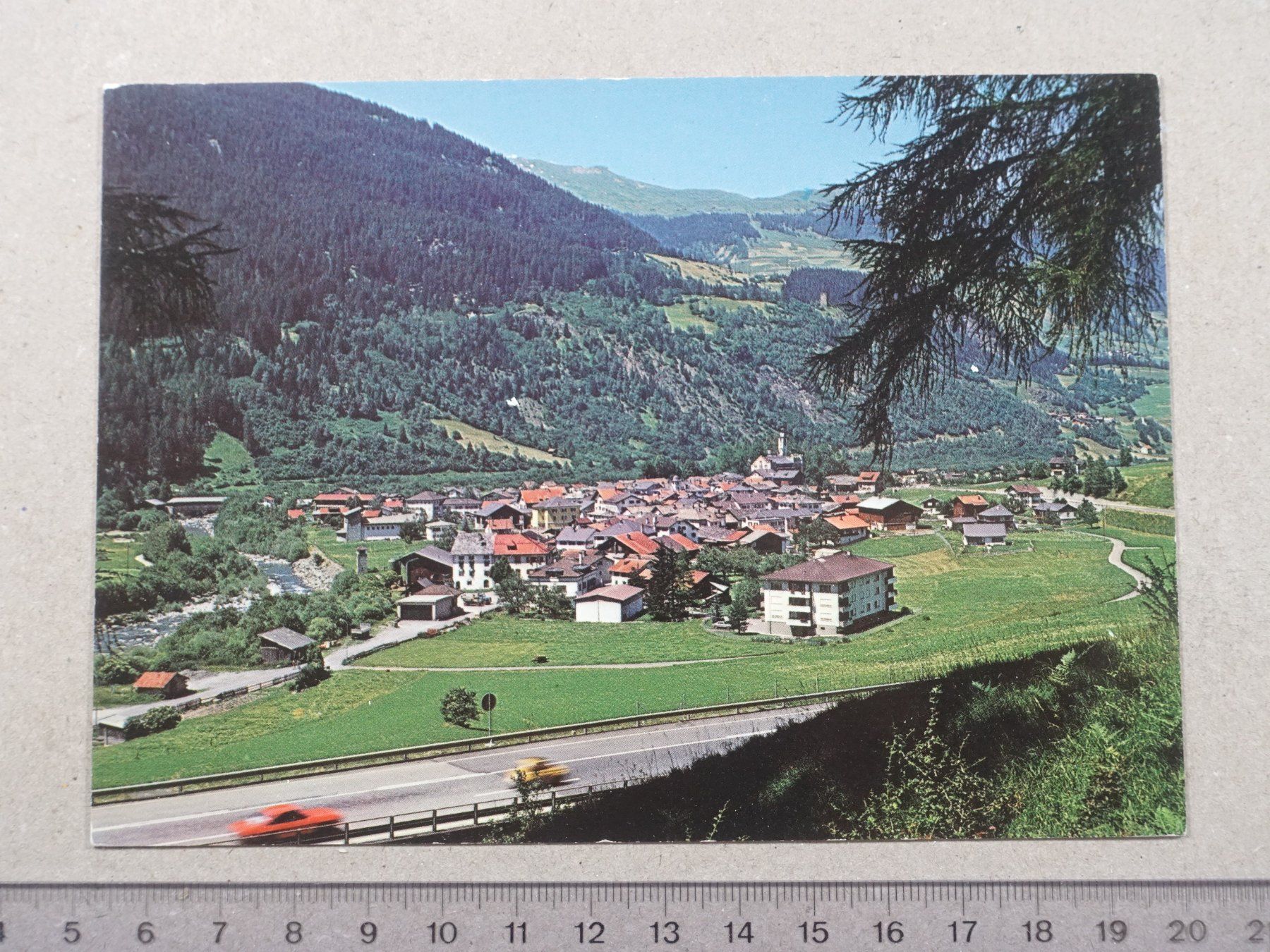 Cartoline postali: Andeer, Schamsertal – Usato da Lenzburg venduto da fh1