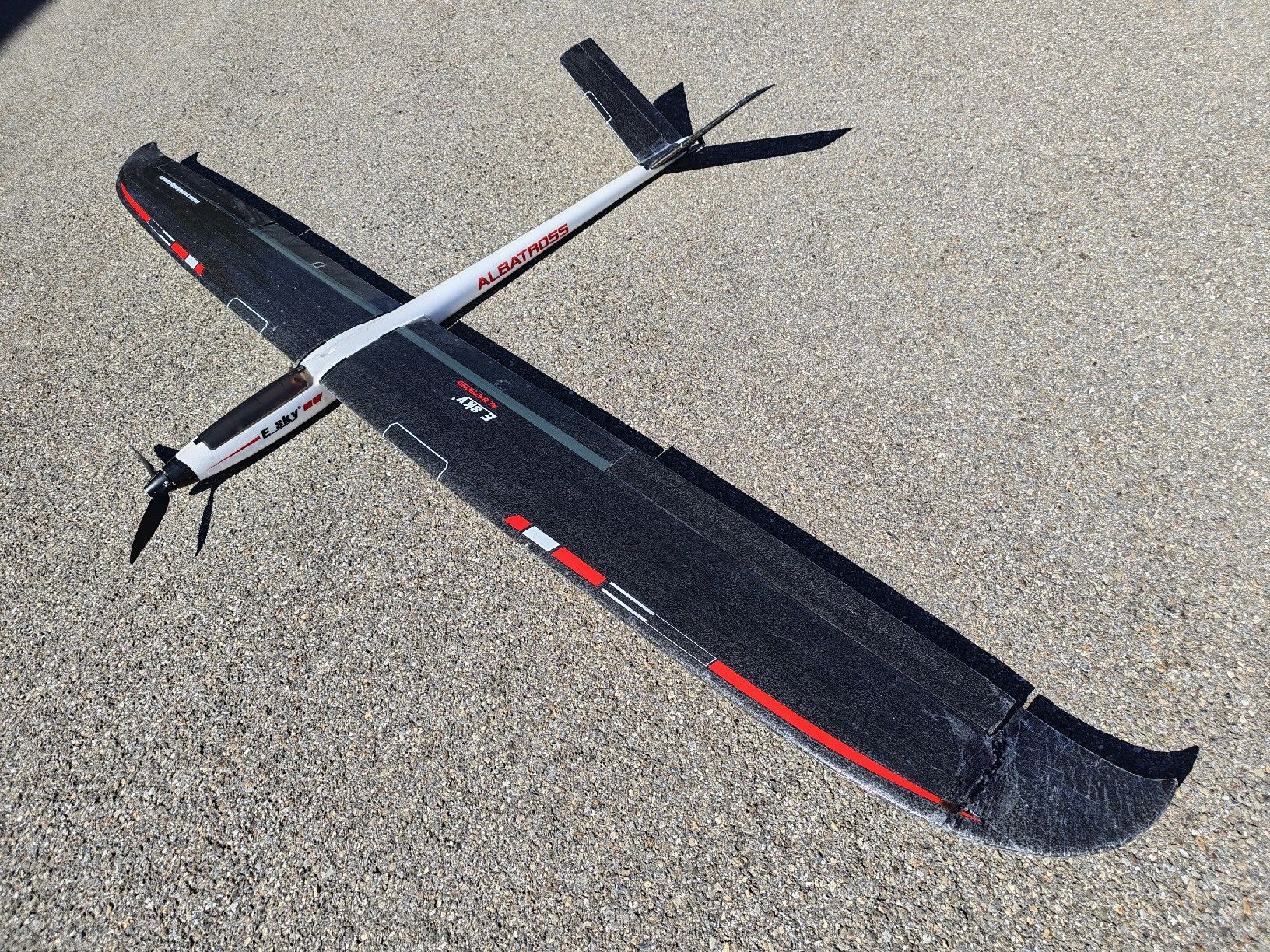 Modellismo RC: RC Segelflugzeug E-Sky Albatross – Usato da Kallern venduto da Slobsen