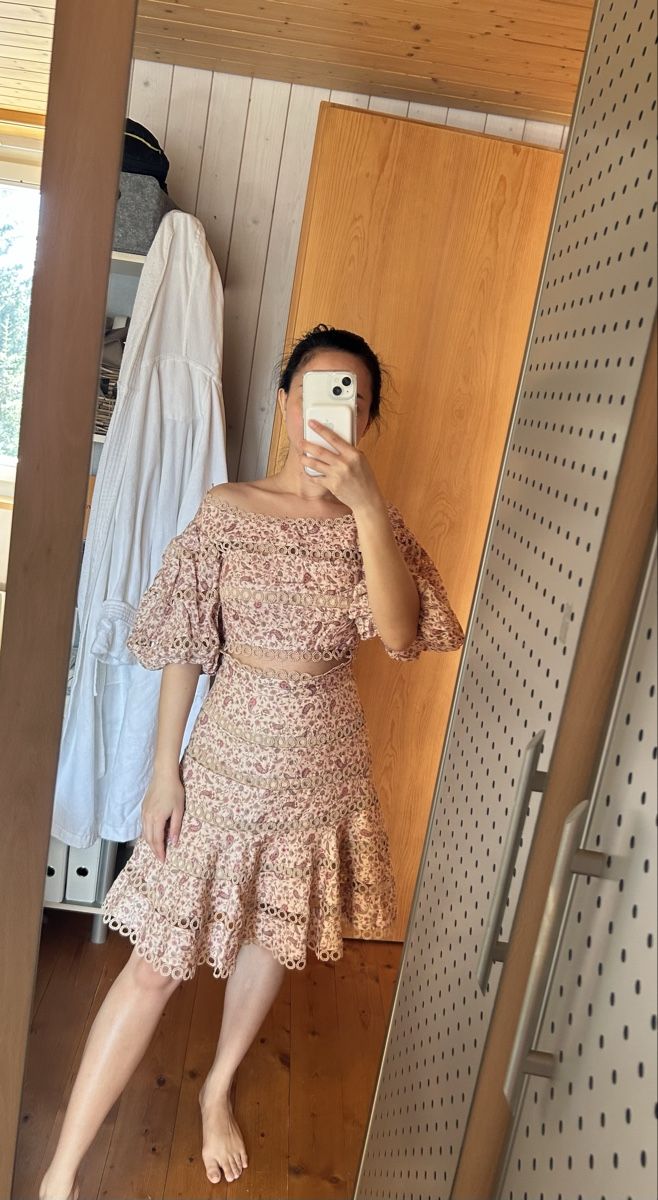 Zimmermann Kleider: Zimmermann Linen Cotton Blouse & Skirt – Gebraucht aus St.Josefen von lop_lh8d 9