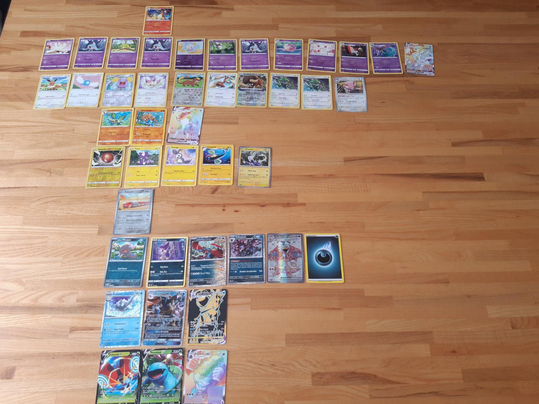 Pokémon Sammelbilder & Trading cards: Pokemon-Karten 44 Stück – Gebraucht aus Aadorf von LamaQueen