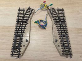 Märklin 5202 Weichenpaar M H0 (1)