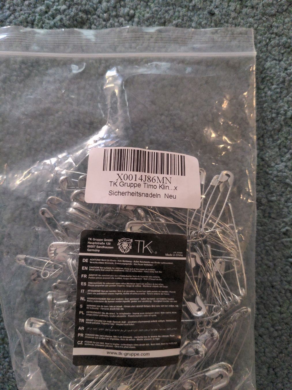 Placchette & Badge: Safety Pins - Bulk Lot – Nuovo (secondo la descrizione) da Zürich venduto da tit_88kz 2