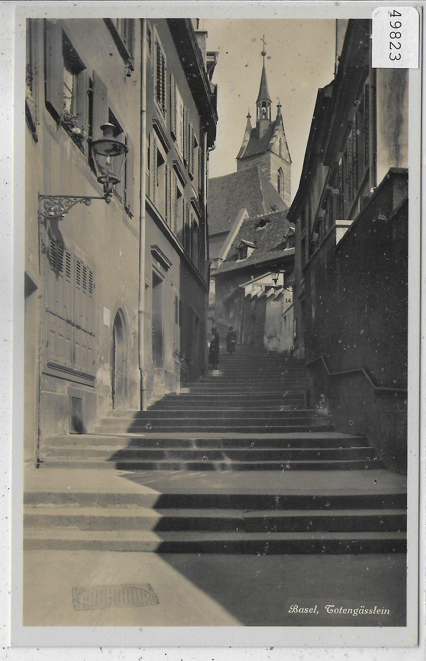 Cartes postales: Basel - Totengässlein – D'occasion à Ettingen par Kartenplanet