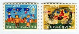 Briefmarken "Kinderzeichnungen". Jugoslawien.