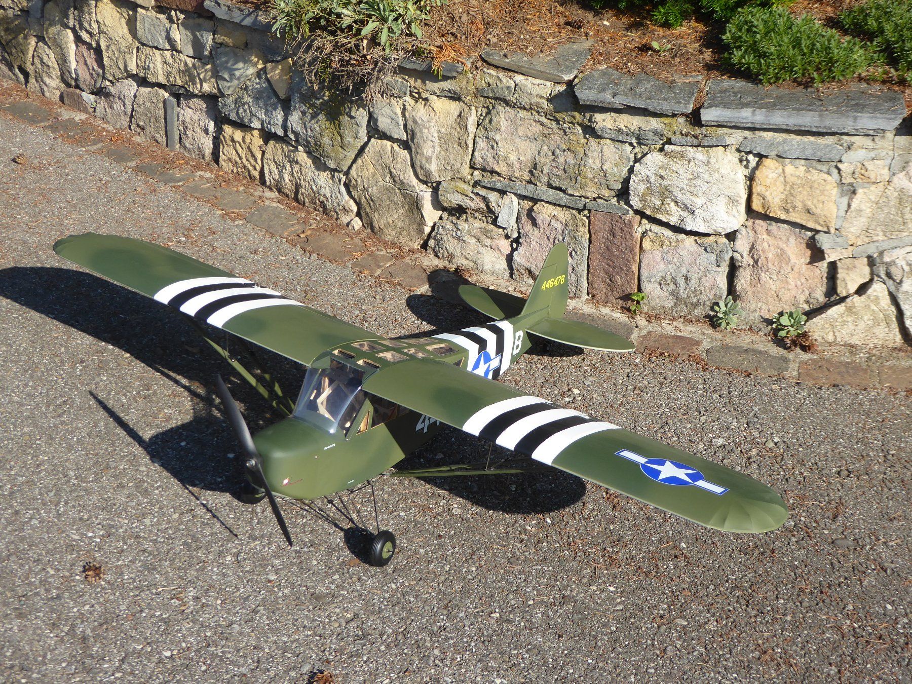 RC Modellbau: PIPER J3 Military CMPro – Gebraucht aus anwil von Lancia_Fulvia 5