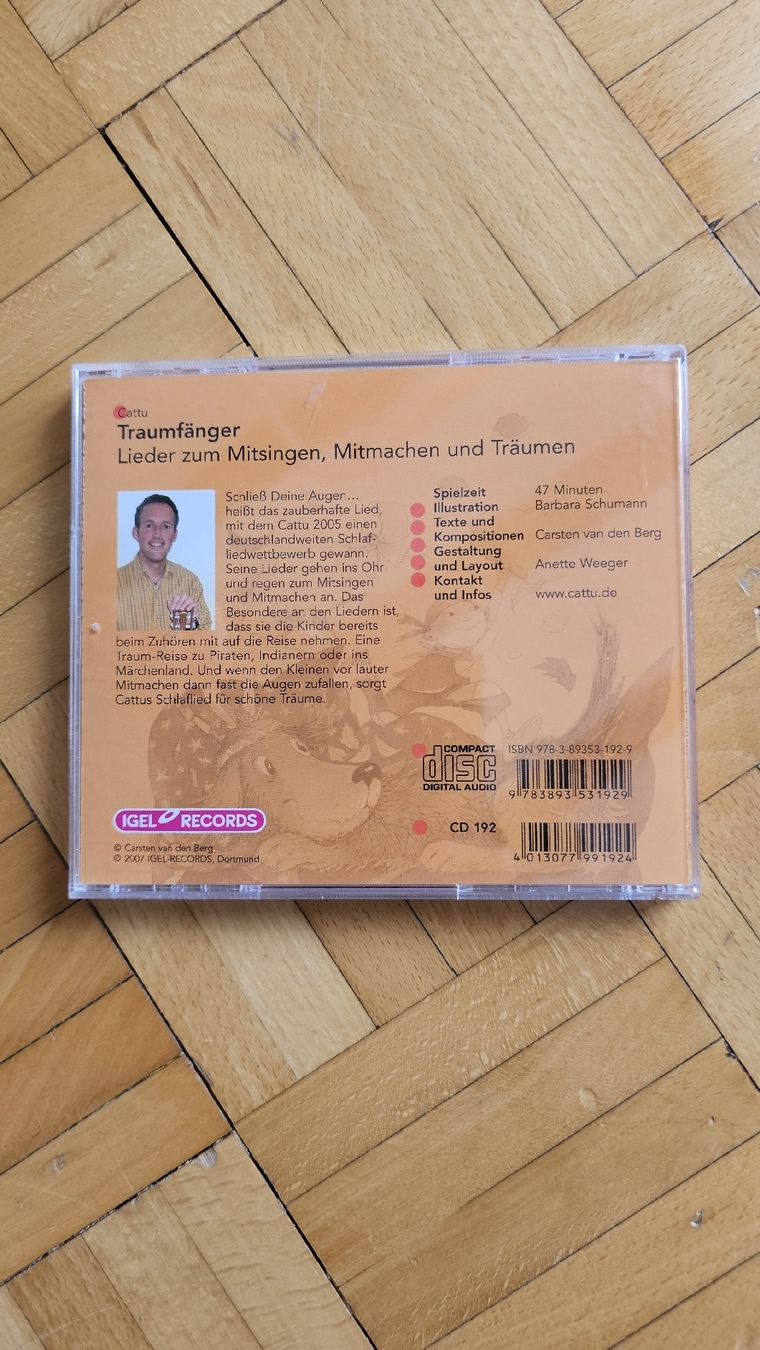 CDs: Qittus Traumfänger - Lieder zum Mitsingen. – Gebraucht aus Horgen von Fabriona 1