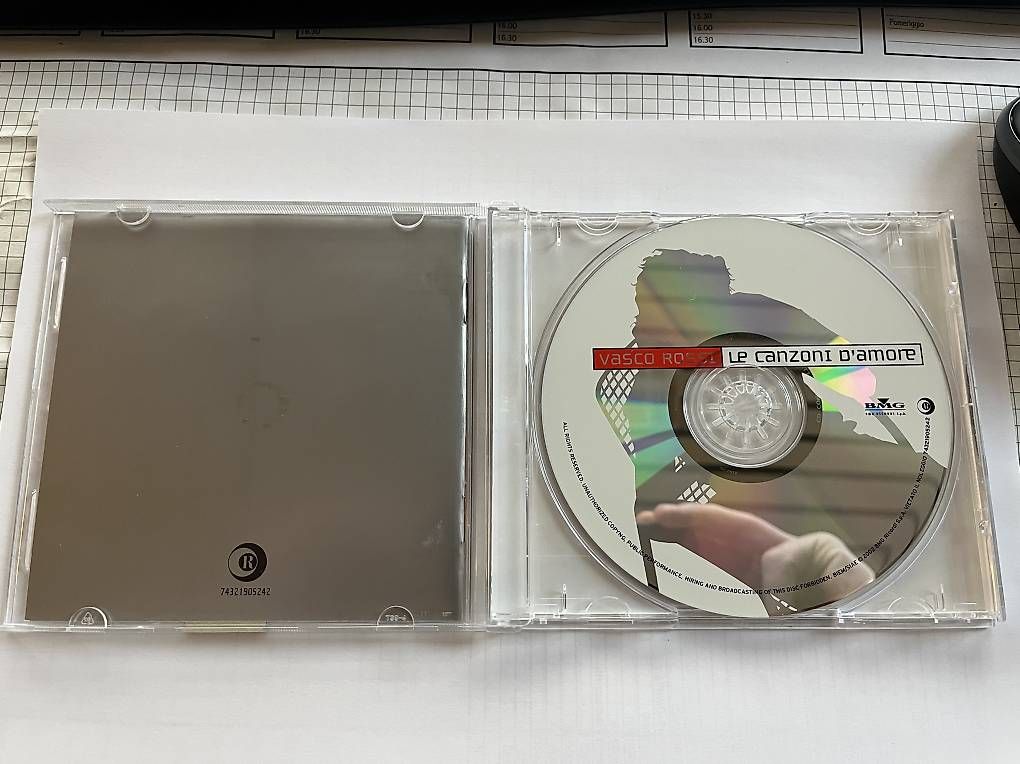 CD: CD Vasco Rossi - Le canzoni d'amore – Usato da Chiasso venduto da pao_8chd 2