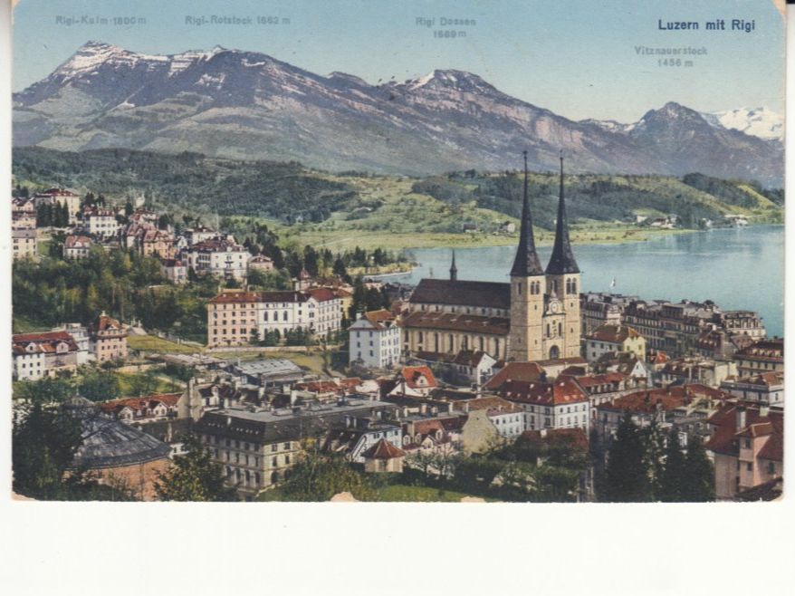 Ansichtskarten: Luzern 1921 – Gebraucht aus Bürglen TG von StampGraf
