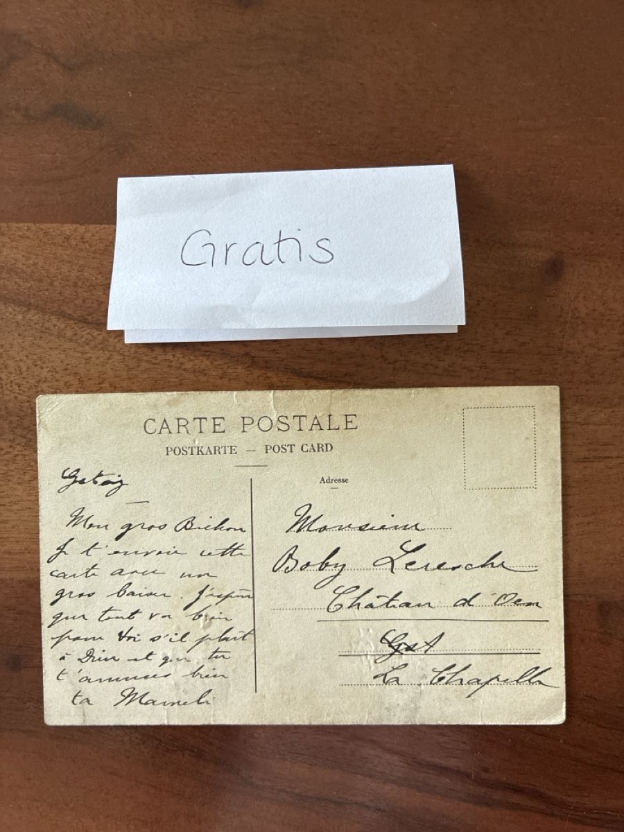Cartoline postali: 2 Ansichtskarten Schweiz von der Gebirgspost – Usato da Oftringen venduto da Cla.vD.74 3