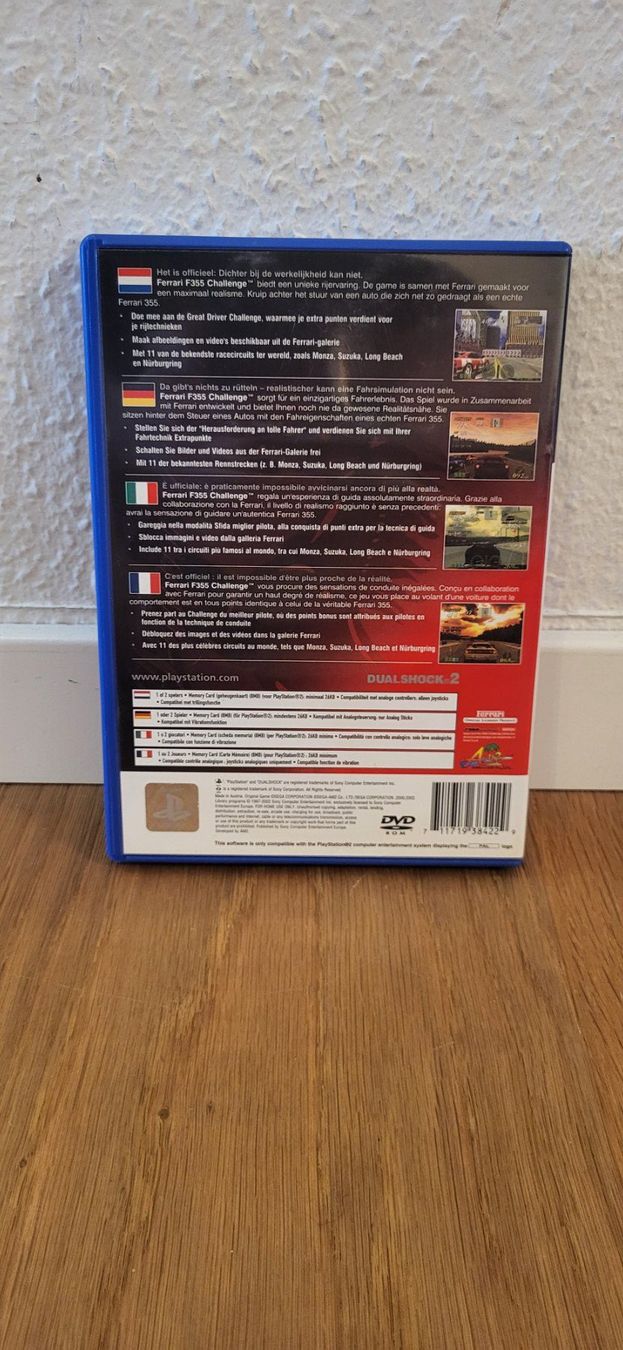 Sony Giochi: PS 2 - Ferrari F355 Challenge – Usato da Münsingen venduto da DigitaleSpielecke 1