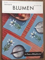 Heft Handarbeiten Gestickte Blumen 1950er
