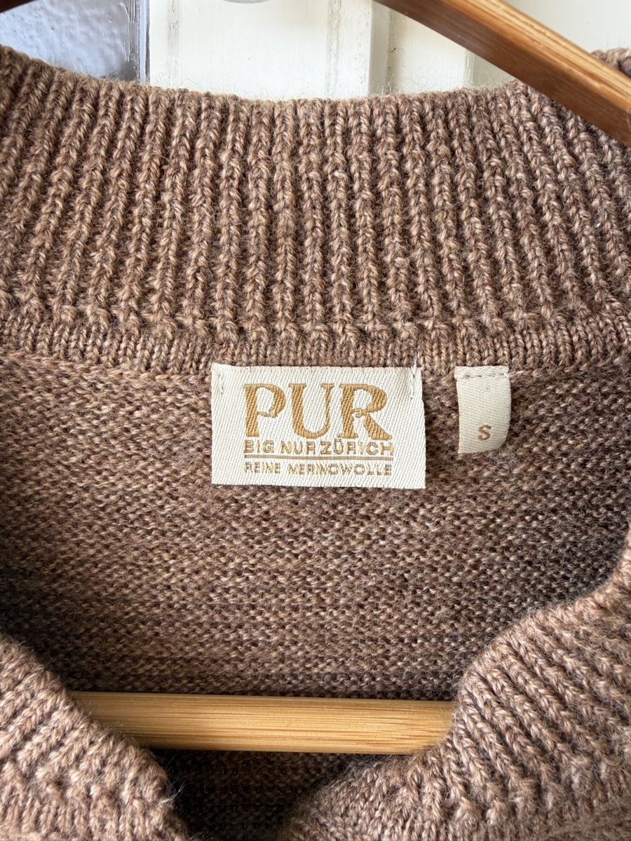 Jacken: Brauner Woll-Cardigan Gr. S – Gebraucht aus Wauwil von parttimehippie 3