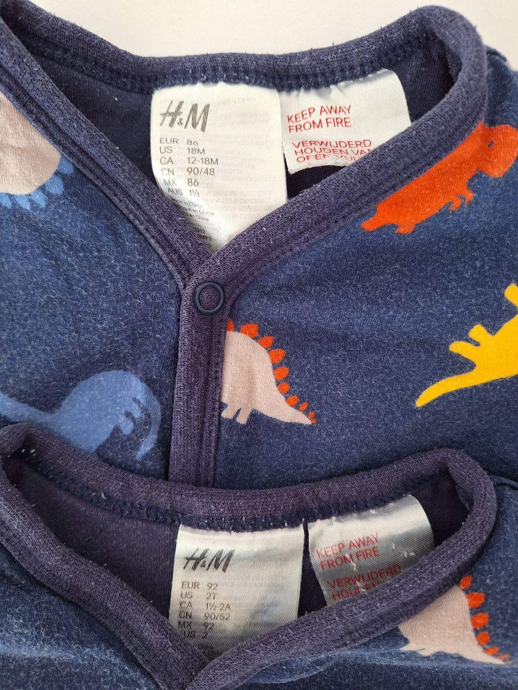 H&M Pigiama & Simili: Winterpyjama 2 Stück 86/92 warm – Usato da Chur venduto da copino 3