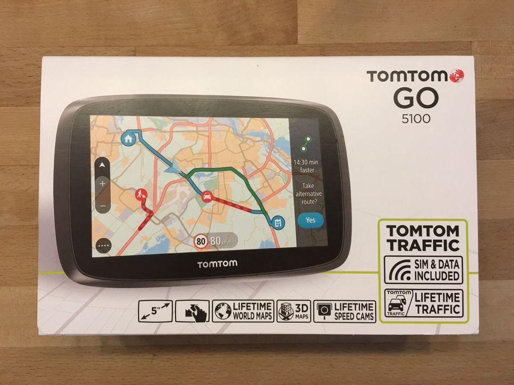 TOMTOM GO 5100 WELTKARTE mit SIMKarte Kaufen auf Ricardo