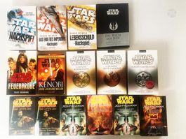 Star Wars Taschenbuch Sammlung Bücherpaket 15 Stk. Deutsch