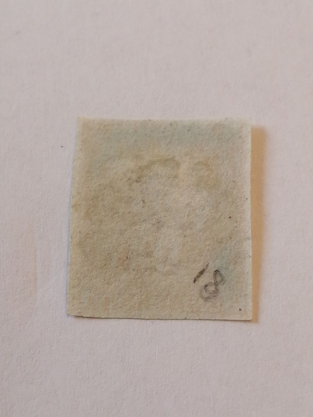 Alle Briefmarken: One Penny Red 1841, Platte 18 – Gebraucht aus Happerswil von tschergi 1