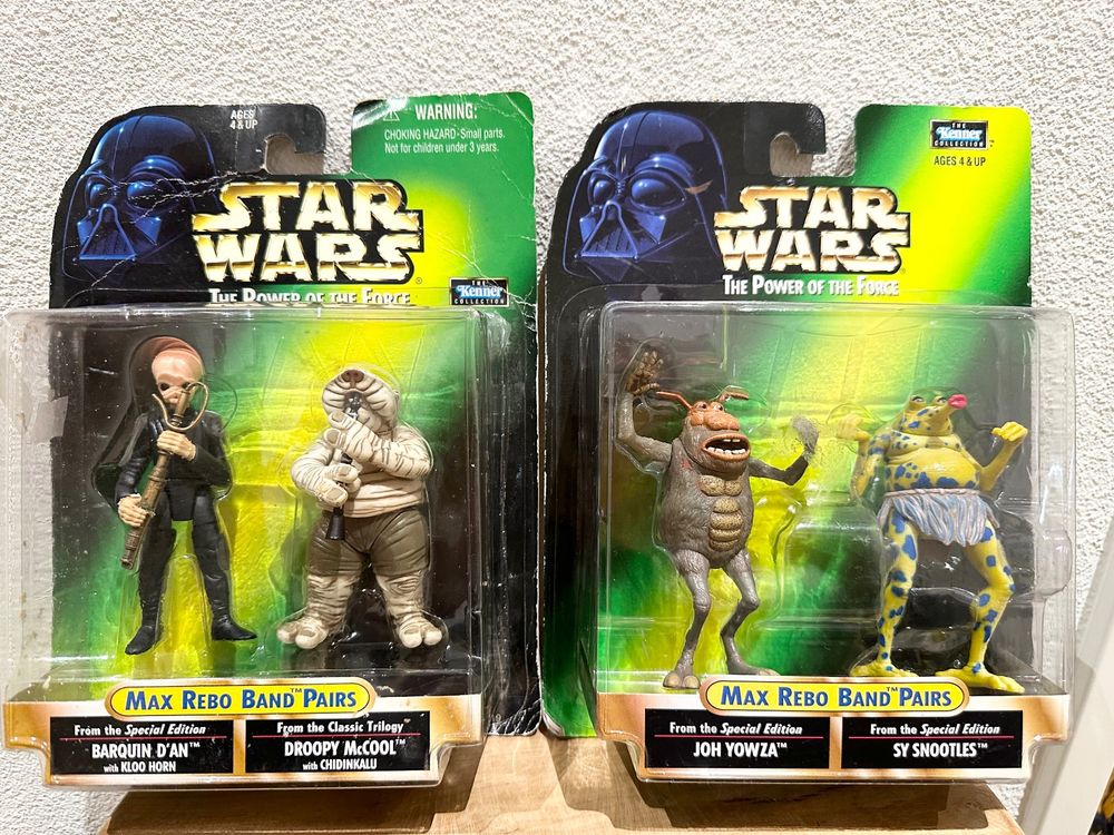 Neu vintage 1998 Kenner Star Wars Max Rebo Band 1998 potf (Neu und ...