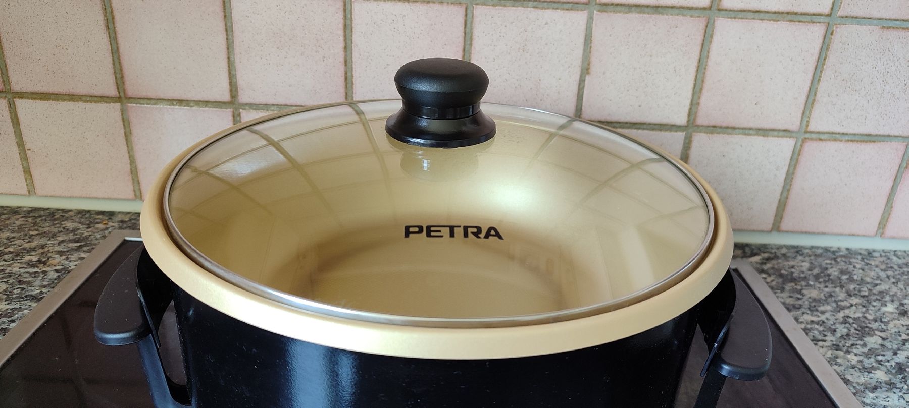 Pentole: PETRA Elektro-Bräter / Multikocher mit Glasdeckel  – Nuovo (secondo la descrizione) da Zürich venduto da tin_j8w8 1