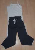Mädchen T-Shirt + Pyjama Hose, Gr. L 10-12-Jährige