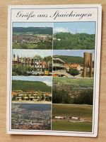 Postkarte Grüsse aus Spaichingen, Segelflugzeug, 80erJahre