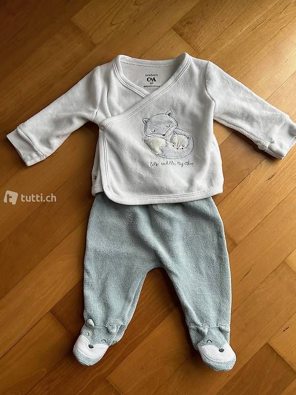 Lotti & Set di vestiti: Hose und Wickel-Pullover in Grösse 62 – Usato da Alterswil FR venduto da florep 1