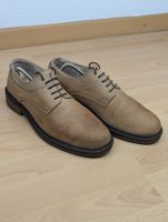Derby Homme Cuir Marron Clair / Beige André - Pointure 41