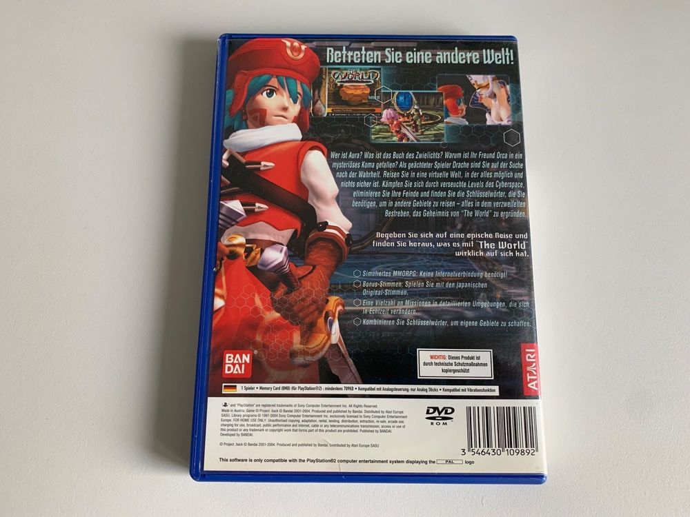 Dot Hack Part 1 : Infection - PlayStation 2 - Référence Gaming