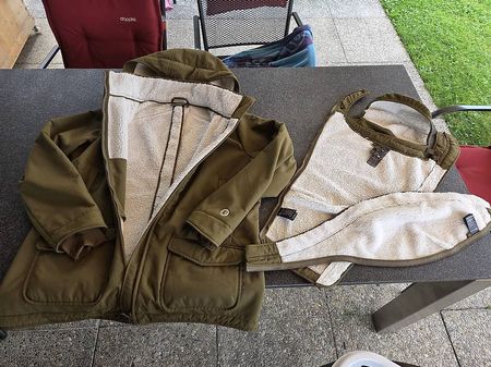 Mamalila Allwetter-Tragejacke Cosy Allrounder / Grösse L 