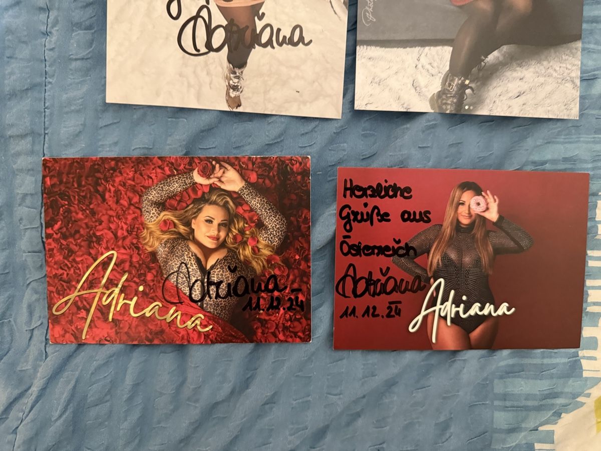 Autografi: Adriana DSDS Autogramme  - Top Zustand – Usato da Rüschlikon venduto da andi_841 2