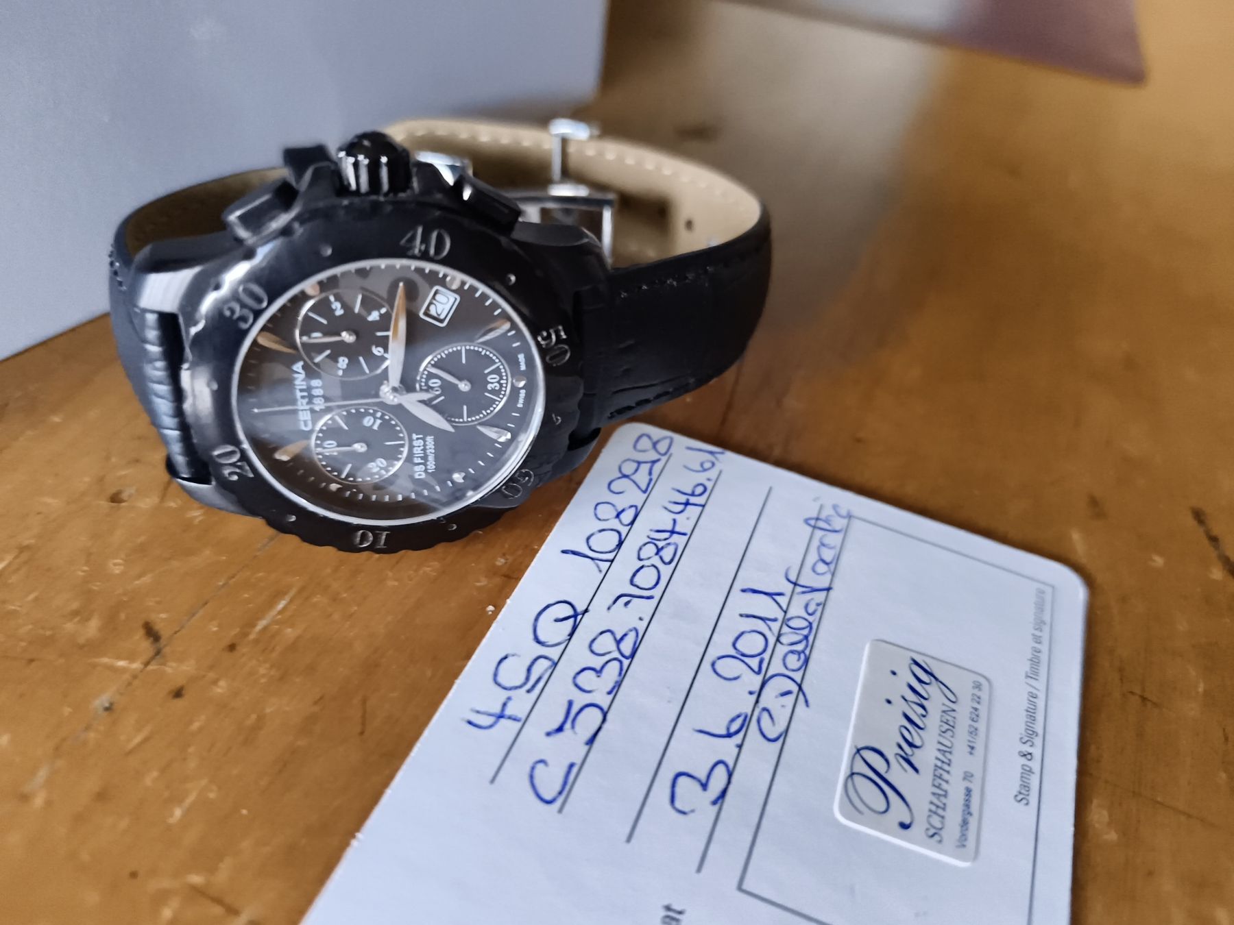 Certina Montres: Certina Chronograph. Top Zustand! 2011 – D'occasion à Ittigen par adilix 1
