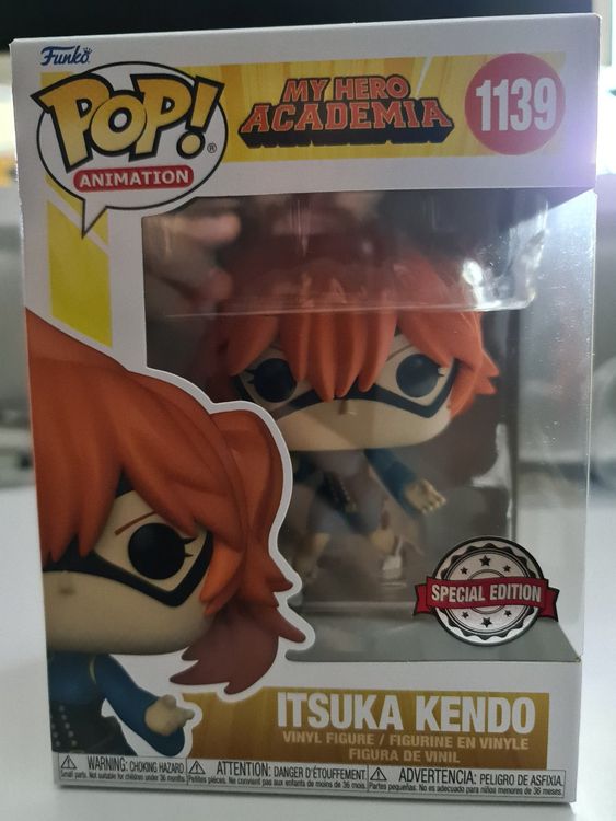 Funko Pop ! My Hero Academia Itsuka Kendo 1139 Spécial (Neuf (Voir ...