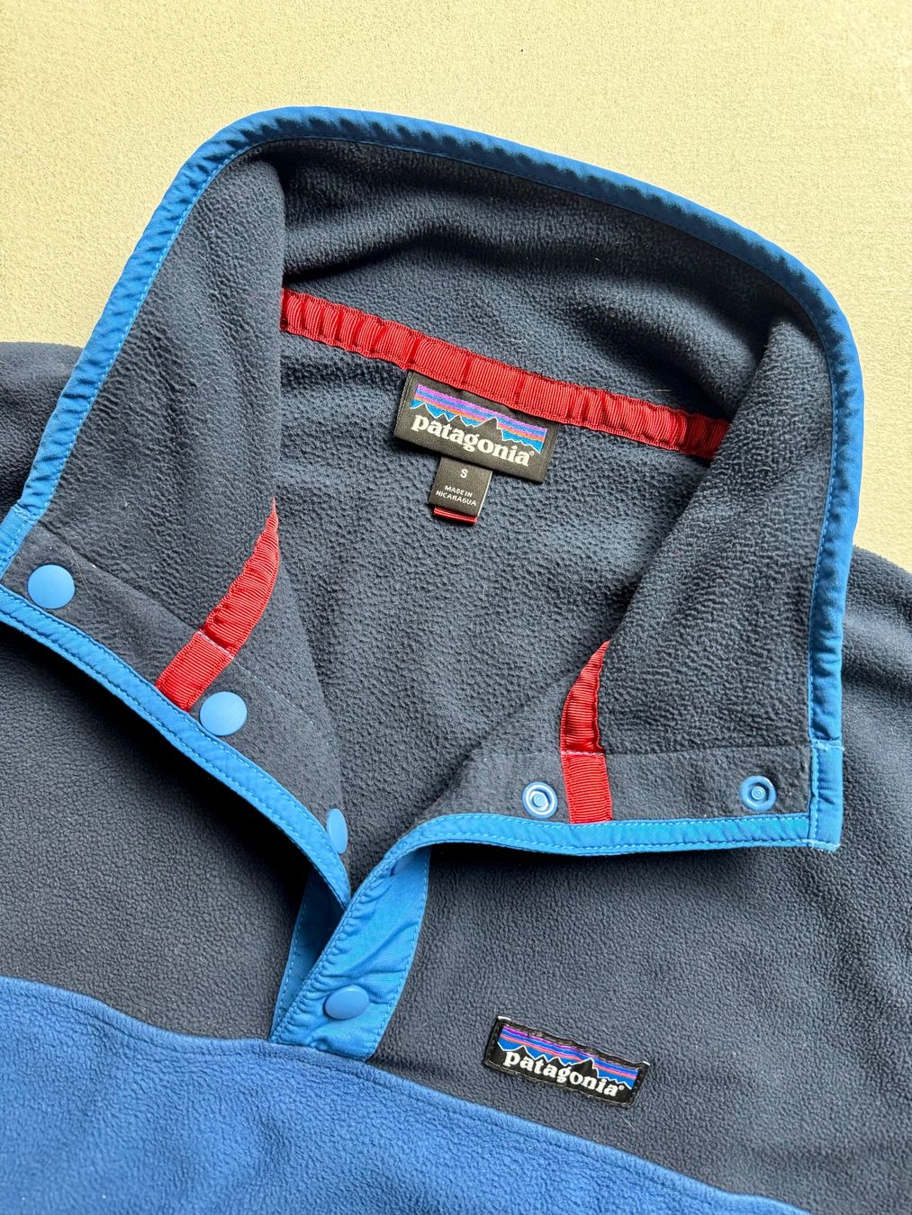 Patagonia Micro D Snap-T Fleece Pullover Herren S Blau (D'occasion) à ...