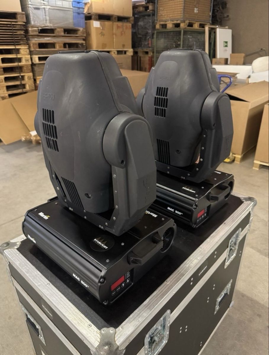 Martin Lampen: 2 Stück Martin Mac 500 Moving Heads im Case – Gebraucht aus Ehrendingen von Sansav 1
