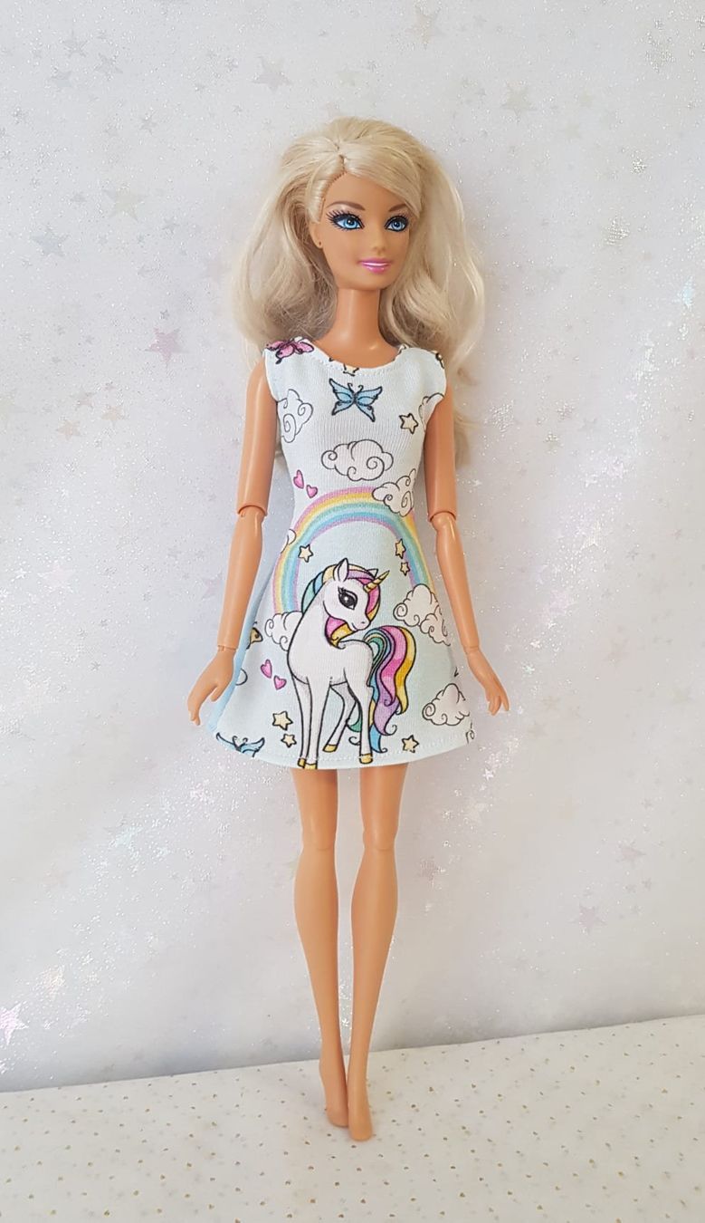 Bambole: Barbie Kleid – Nuovo (secondo la descrizione) da Lachen SZ venduto da Sakura4hime 2