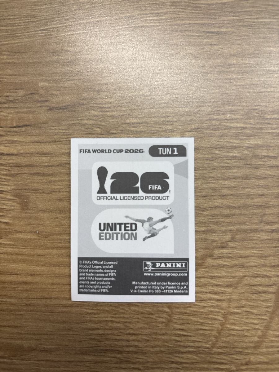Panini Sammelbilder & Trading cards: Panini Fifa WM 2026, TUN 1 – Neu (gemäss Beschreibung) aus Niederwil AG von pat_l6fn 1