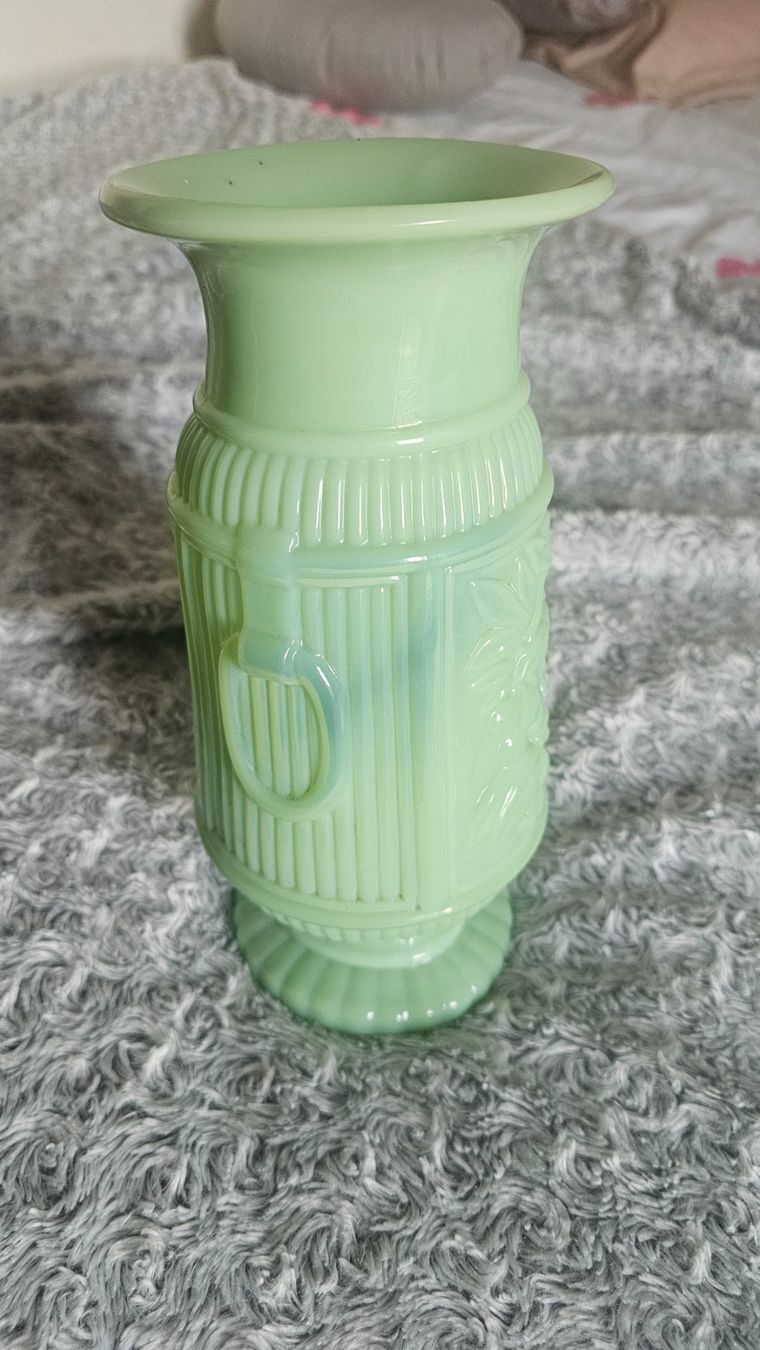 Vase & Récipients: Vase opaline Jade – D'occasion à Etoy par angi020 3