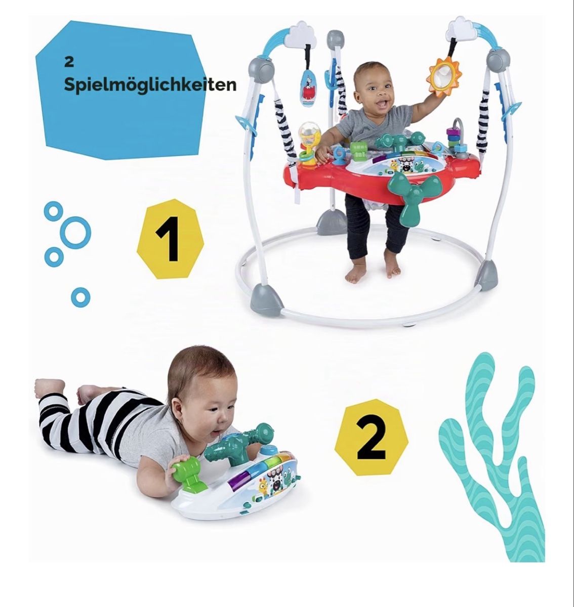 Giocattoli:  Bright Starts Baby Einstein, Ocean Explorers Flugzeug  – Usato da Diepoldsau venduto da Sabina_Nussbaumer 5