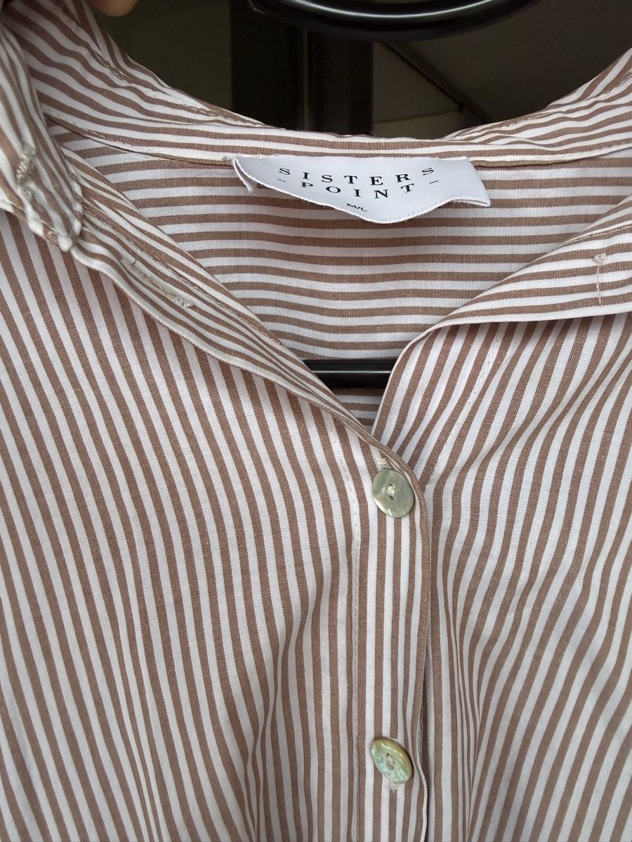 Camicette: Sisters Point Bluse, Gr. M/L, gestreift – Usato da Winterthur venduto da ivule2000 2