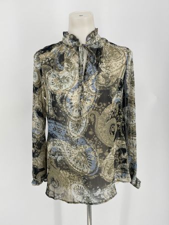 Bluse mit Paisleymuster Gr. XS/S Amisu