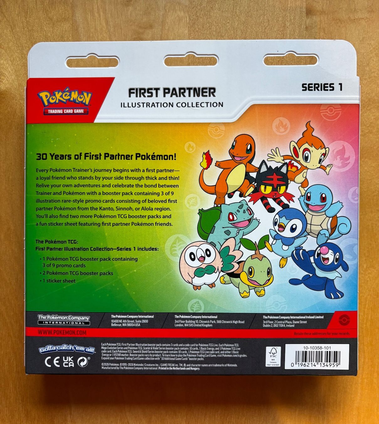Pokémon Sammelbilder & Trading cards: Pokémon First Partner Illustration Collection Series 1 - EN – Neu und originalverpackt aus Remigen von ale_t7lv 1