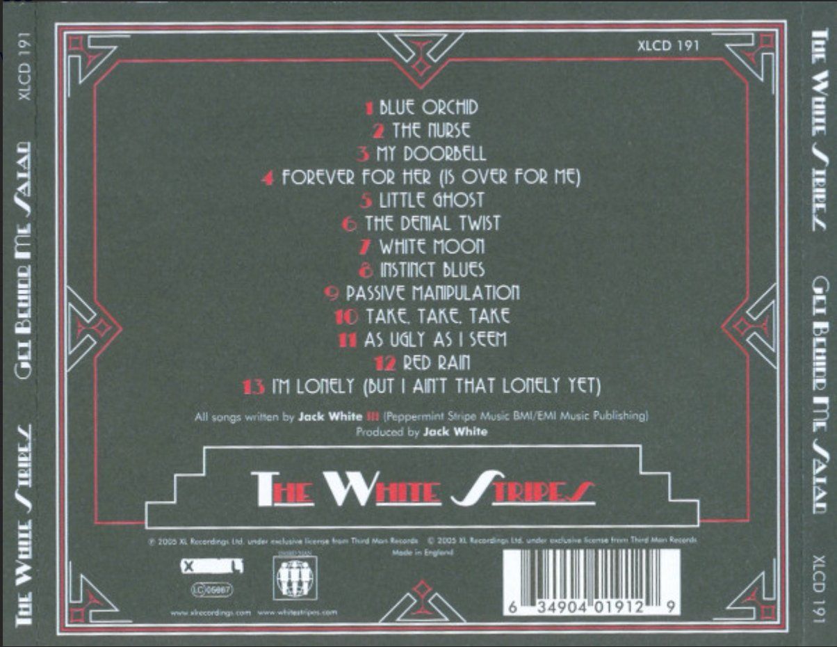 CD: The White Stripes - Get Behind Me Satan (CD – Usato da Brunnen venduto da Barfly5 1
