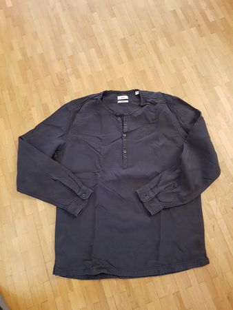 Chemise homme EDC sans col noire taille M